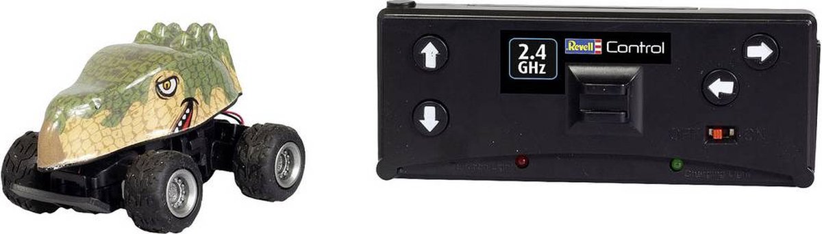   23563 RC Mini Dino Stegosaurus RC auto Elektro Buggy Incl. accu en laadkabel