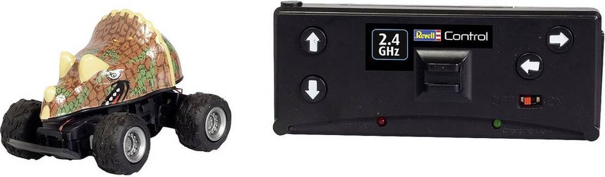   23564 RC Mini Dino Triceratops RC auto Elektro Buggy Incl. accu en laadkabel