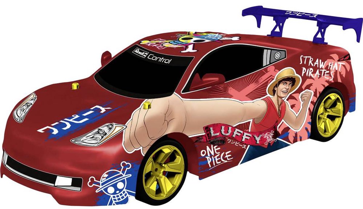 Revell One Piece RC Vehicle 1/18 Luffy Drift Car 31 cm R/C Toys