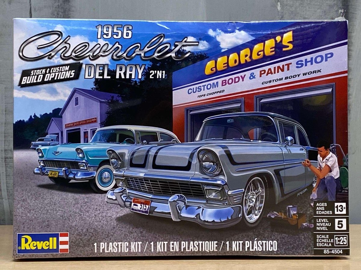1:25   14504 Chevrolet Del Ray - 1956 Plastic kit