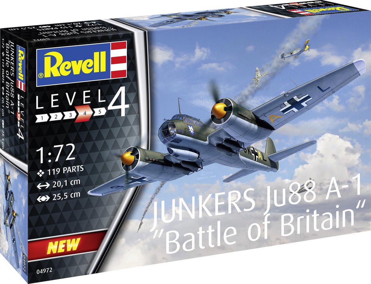 Junkers Ju-88A-1 Battle of Britain -   04972 - 1:72