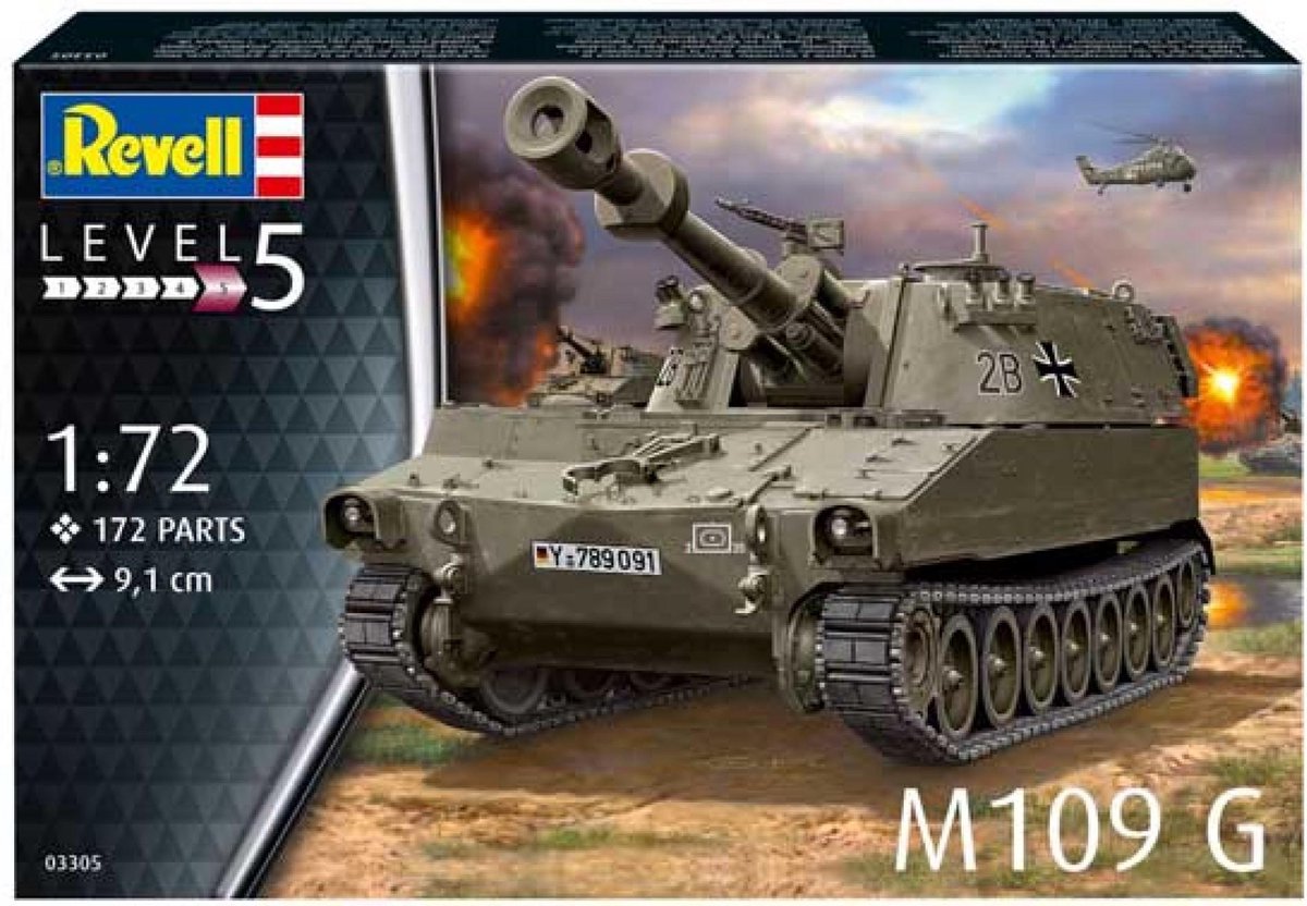   - 1:72 M109G