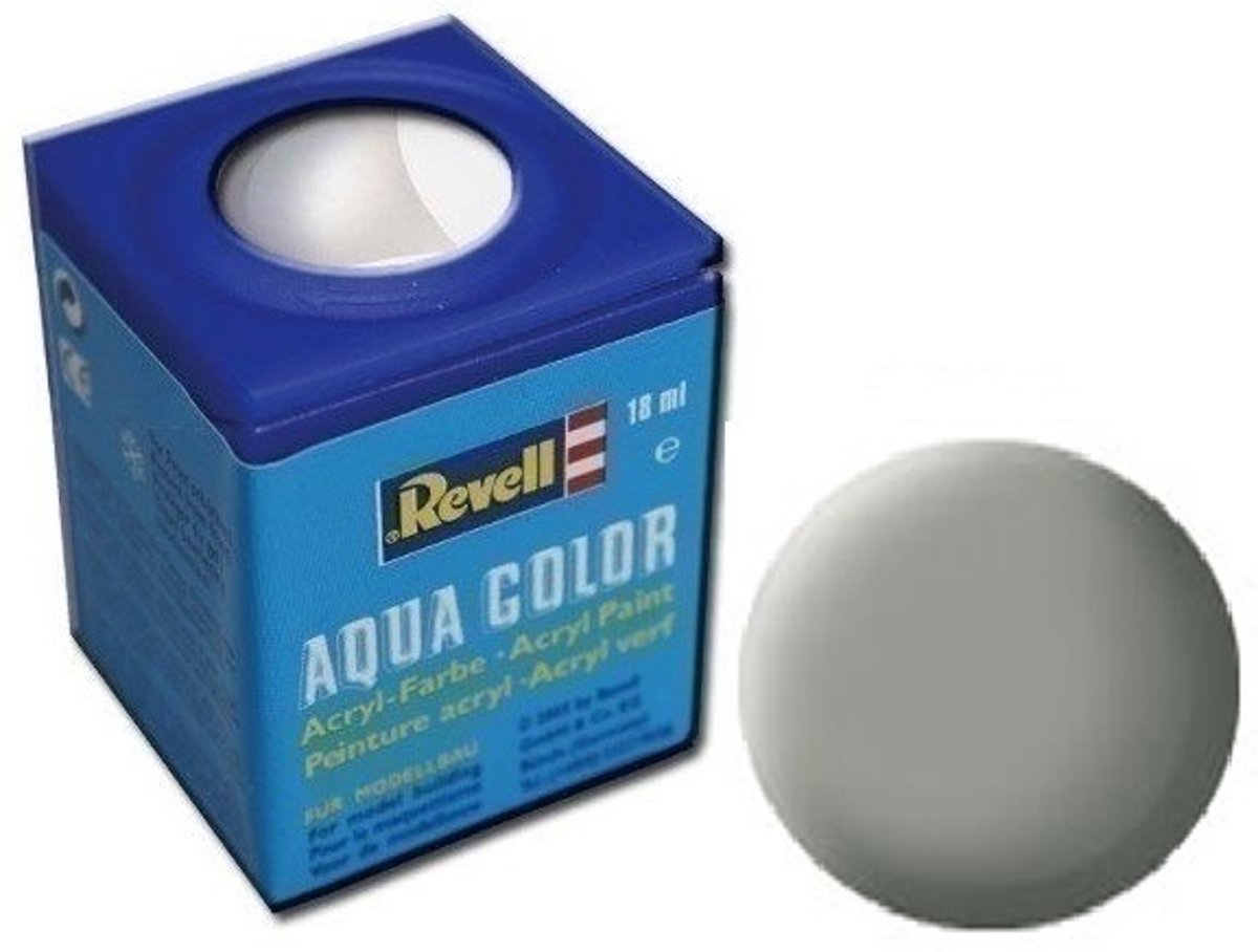   Aqua Color Waterverf Steengrijs Mat 18ml