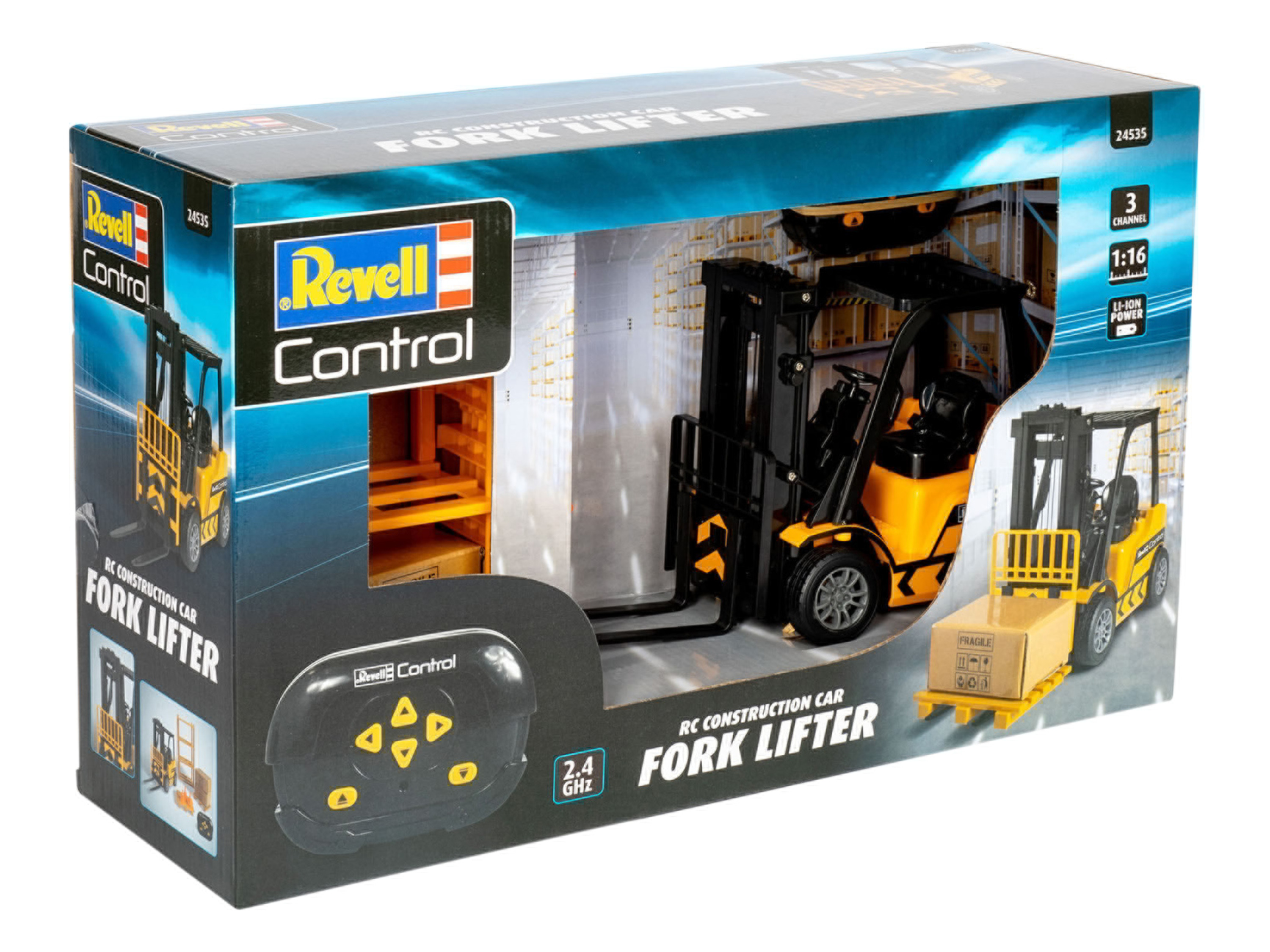   Bestuurbare vorkheftruck