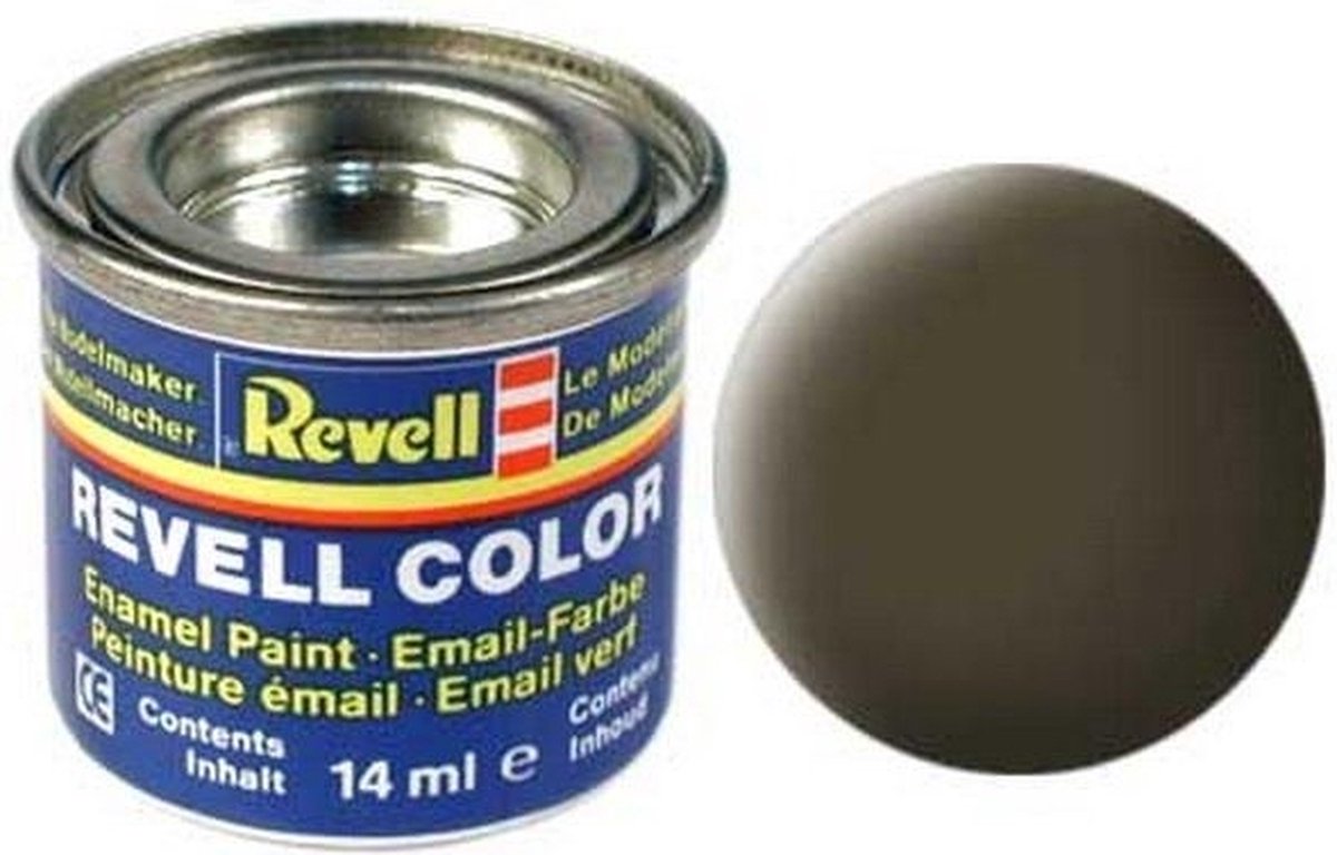   Email Verf 14 ml nr 40 Zwartgroen Mat