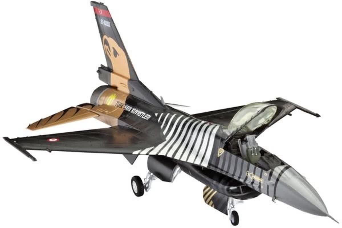 Revell Lockheed Martin F-16 C Solo Türk 1:72 Montagekit Vliegtuig met vaste vleugels