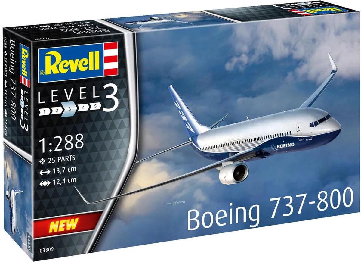   Modelbouwpakket Vliegtuigen - 03808 Airbus A380 Vliegtuig Plastic - 1:288 -
