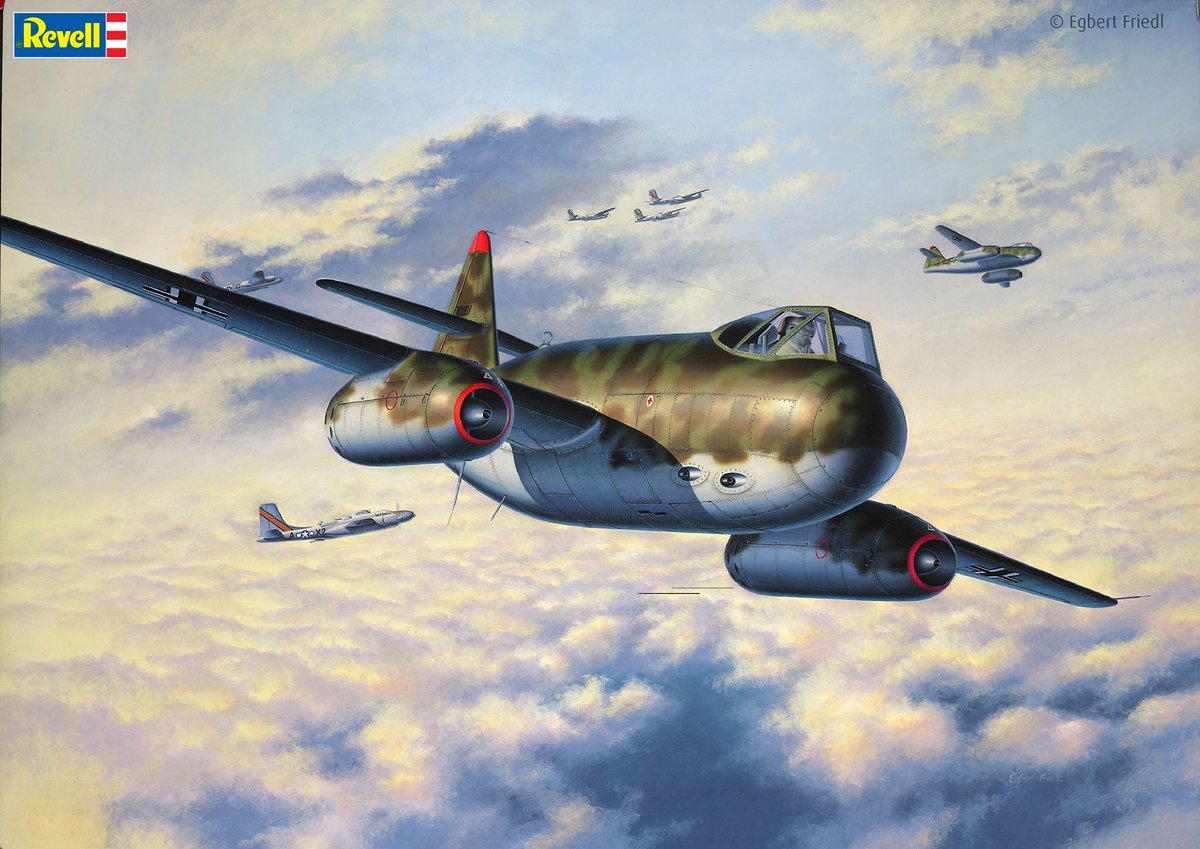   Modelbouwpakket Vliegtuigen - 63774 Messerschmitt Me P.1099 - P-Series - Vliegtuig - Model Set Plastic - 1:72 - Modelbouw