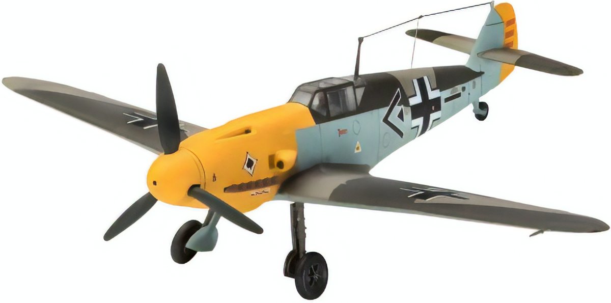   Modelbouwset Messerschmitt Bf109 F-2 124 Mm Schaal 1:72