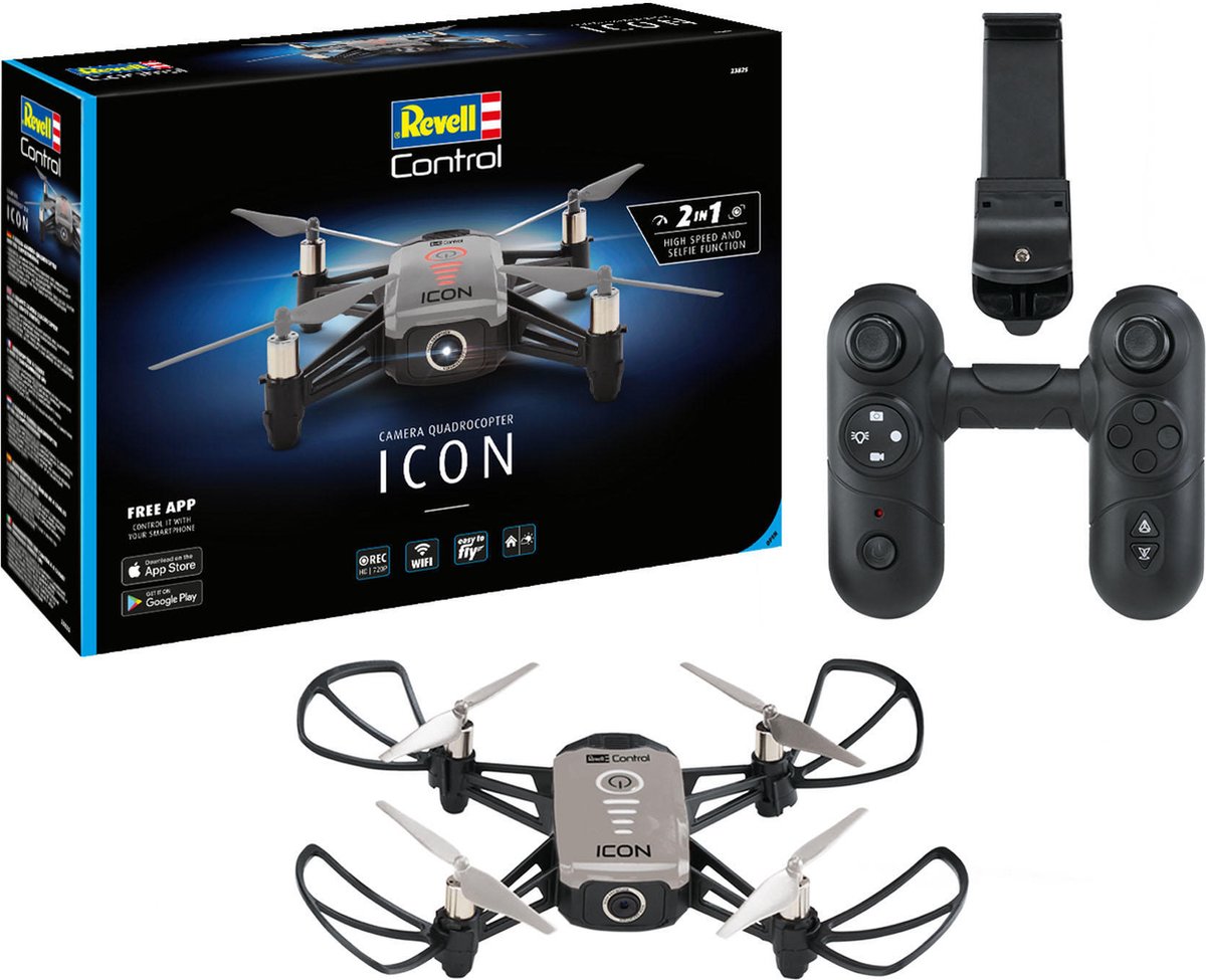   RC voertuig - 23825 RC Camera Quadrocopter - Icon RC Model Kant en Klaar -   -