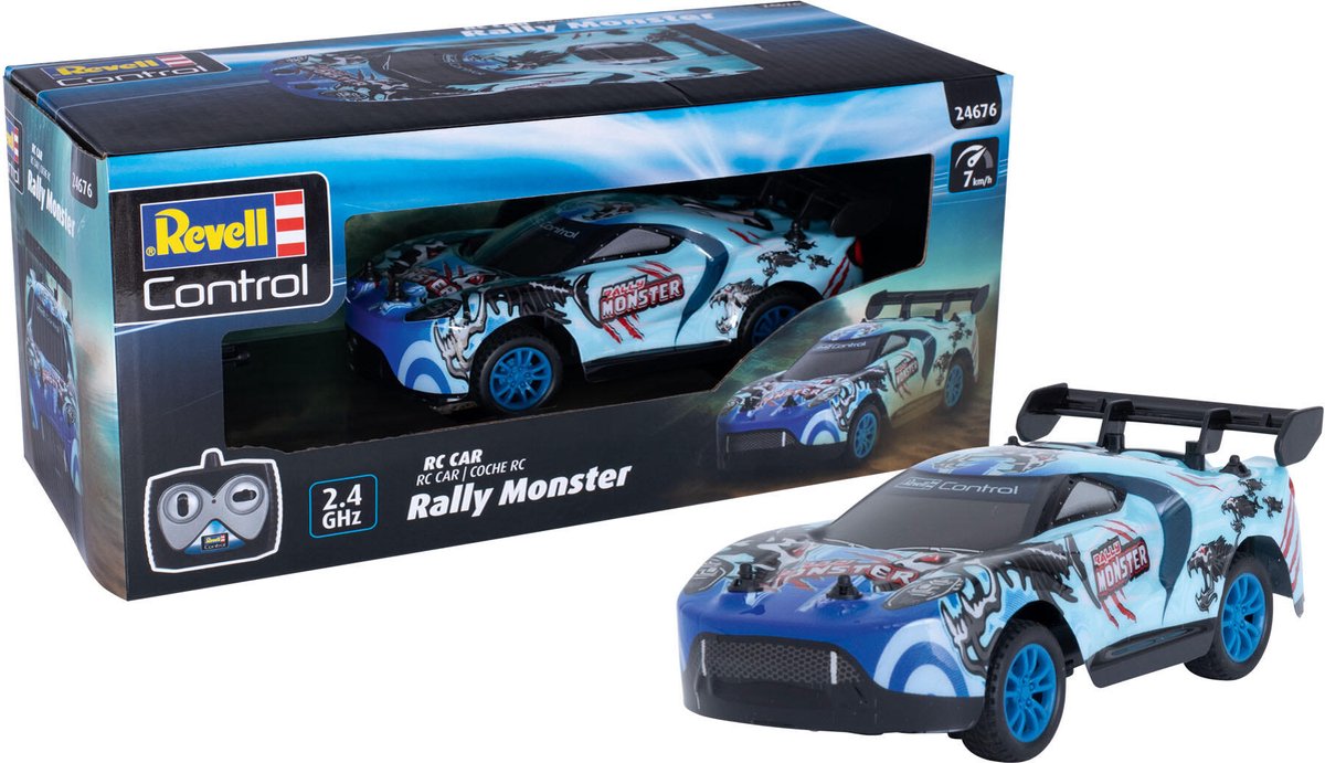   RC voertuig - 24676 RC Car - Rally Monster RC Model Kant en Klaar -   -