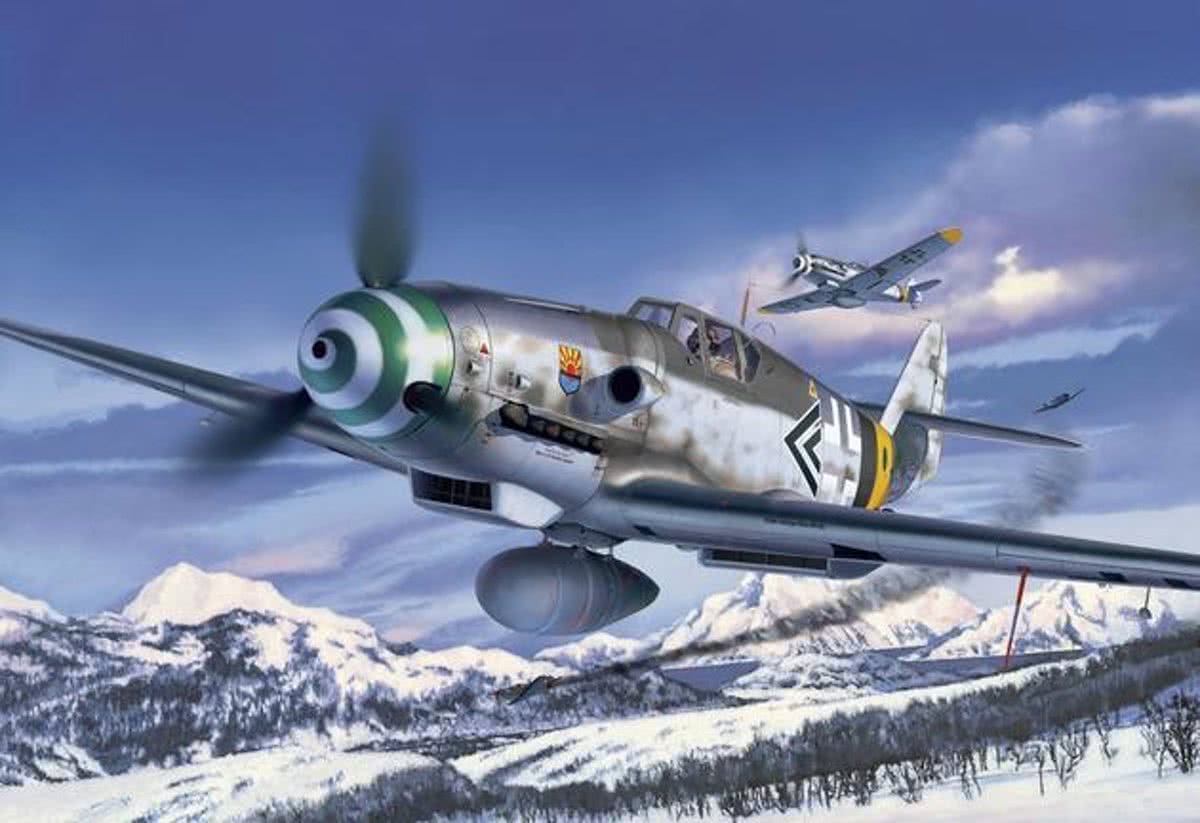Revell Vliegtuig Messerschmitt Bf109 G-6 - Bouwpakket - 1:32