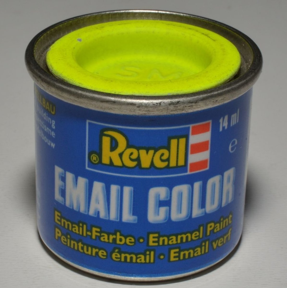   verf voor modelbouw neon geel kleurnummer 312