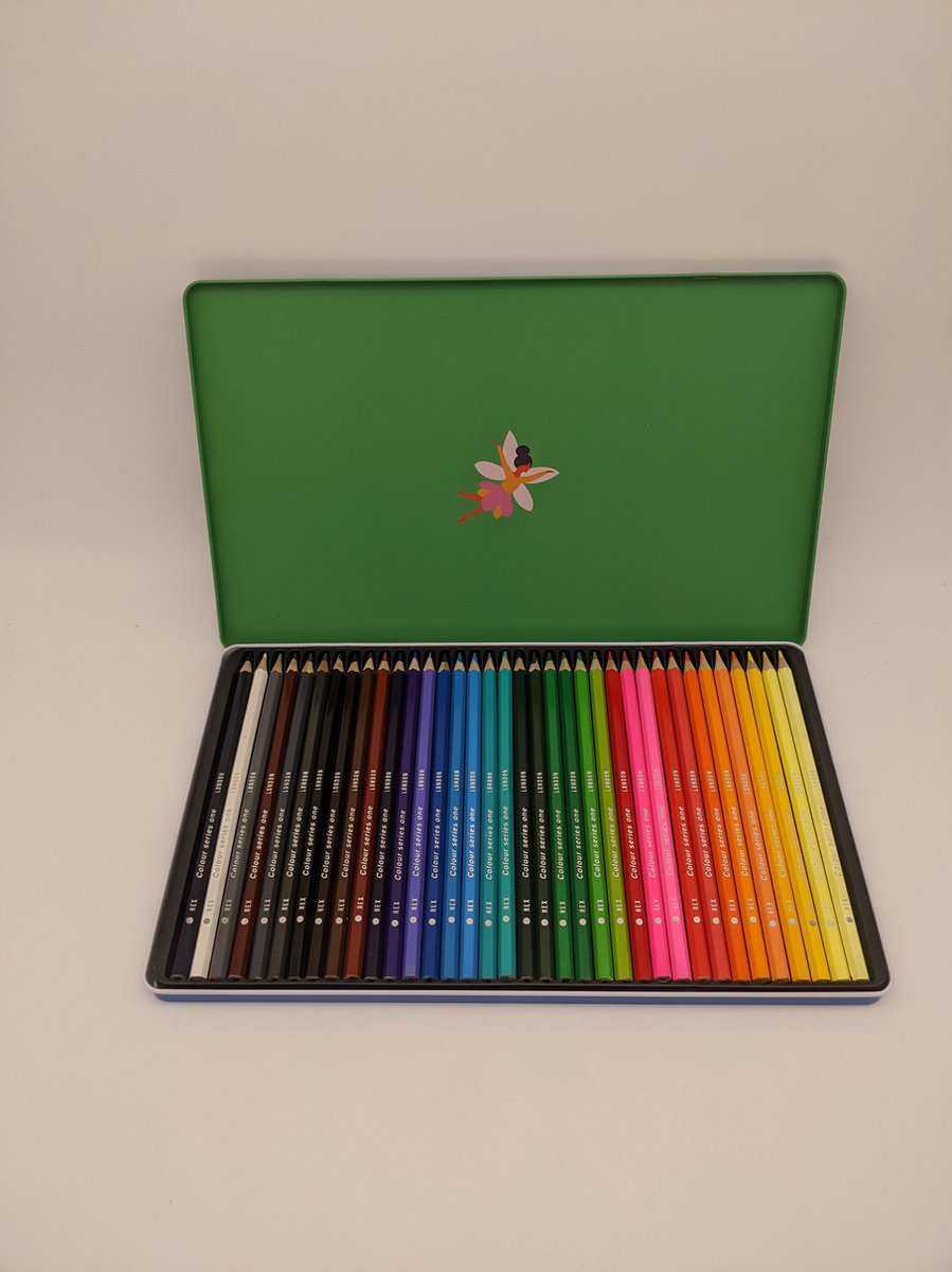 Rex London - kleurpotloden - 36stuks - bloemen