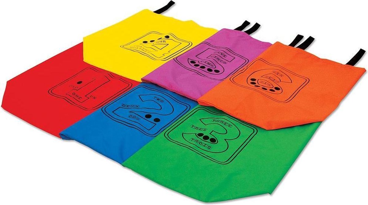 Reydon Zakloopzakken Genummerd 28 X 28 Cm Junior Nylon 6 Stuks