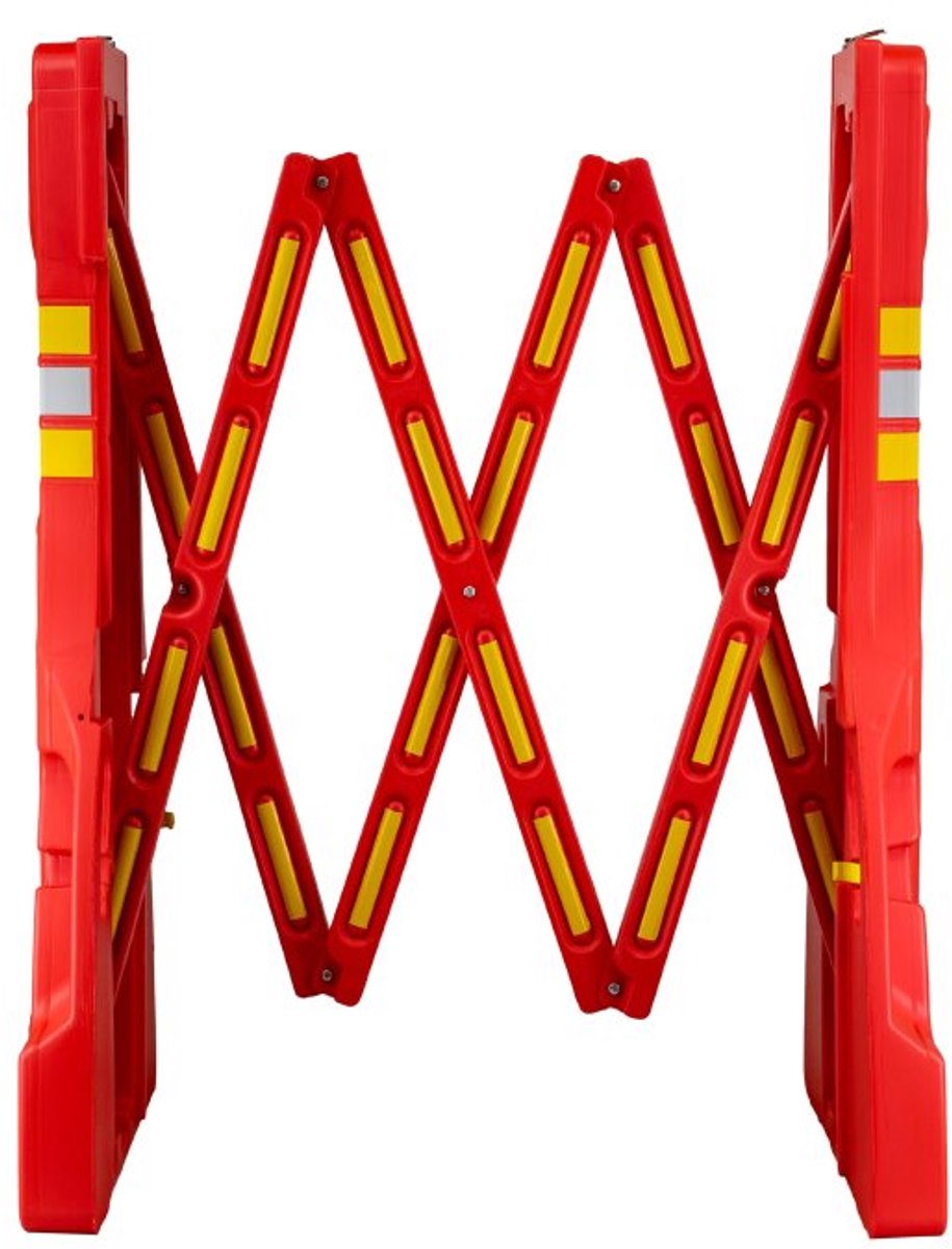 Ri-Traffic Schaarhek - kunststof - inklapbaar - tot 240 cm