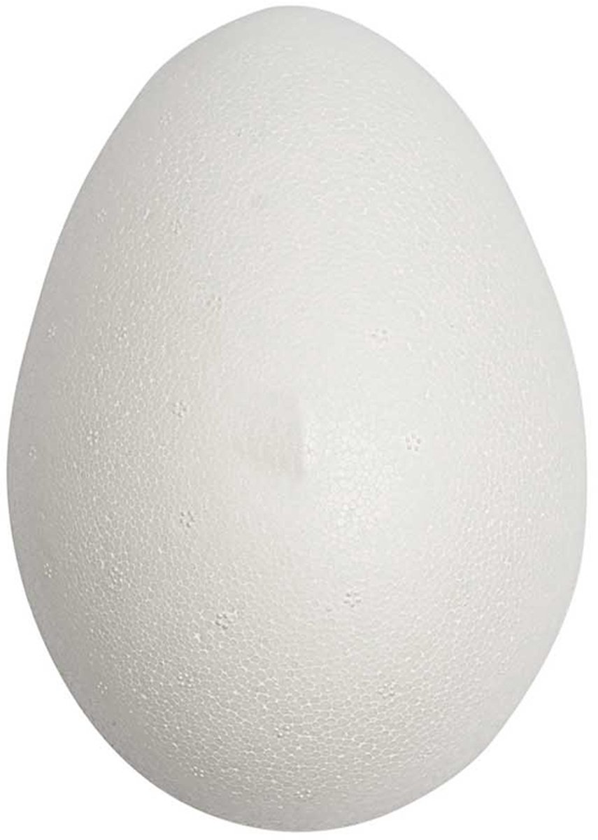 Piepschuim ei 8 cm