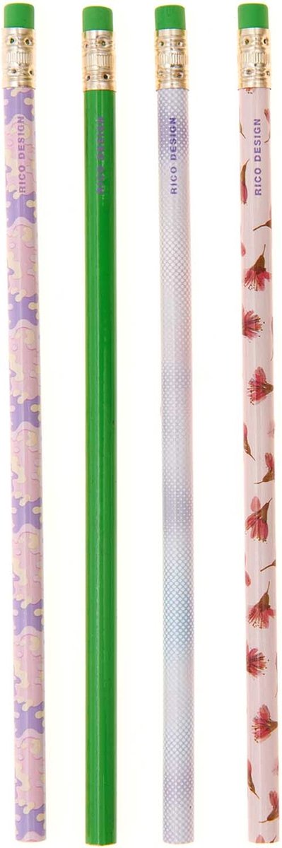 TEKENPOTLODEN SET VAN 4 ST. TRANSFORMATION