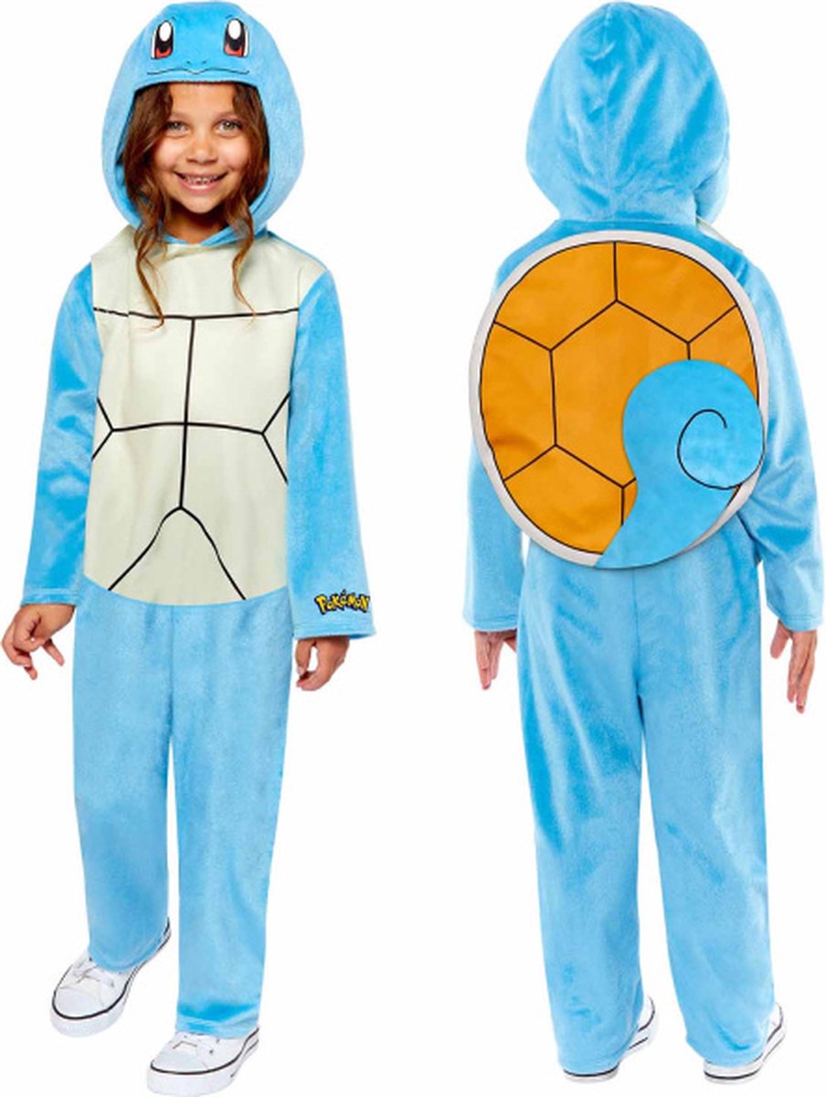 Onesie Pokémon Squirtle Kind - 6-8 Jaar - 128cm