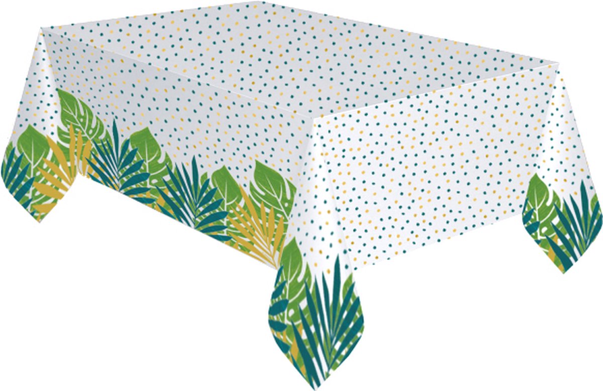 RIETHMULLER - Tropisch papieren tafelkleed 120 x 180 cm