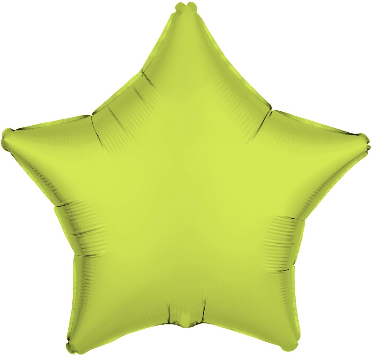 Riethmüller - Folieballon ster - neon geel - 45 cm