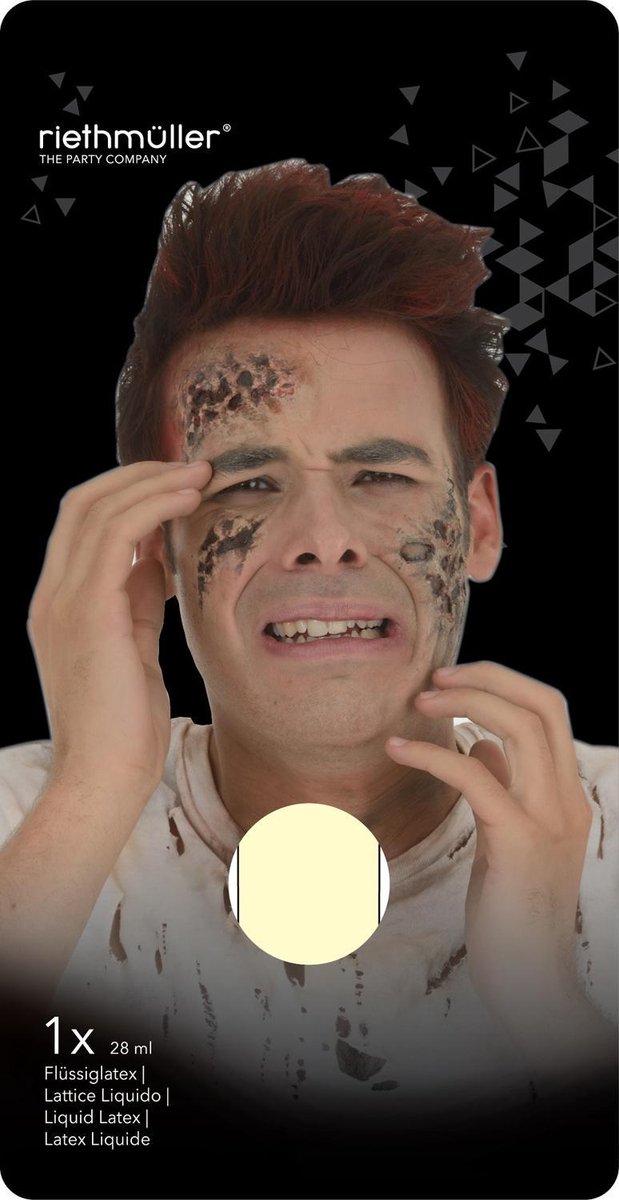 Riethmüller Schmink Vloeibare Latex 28 Ml Wit