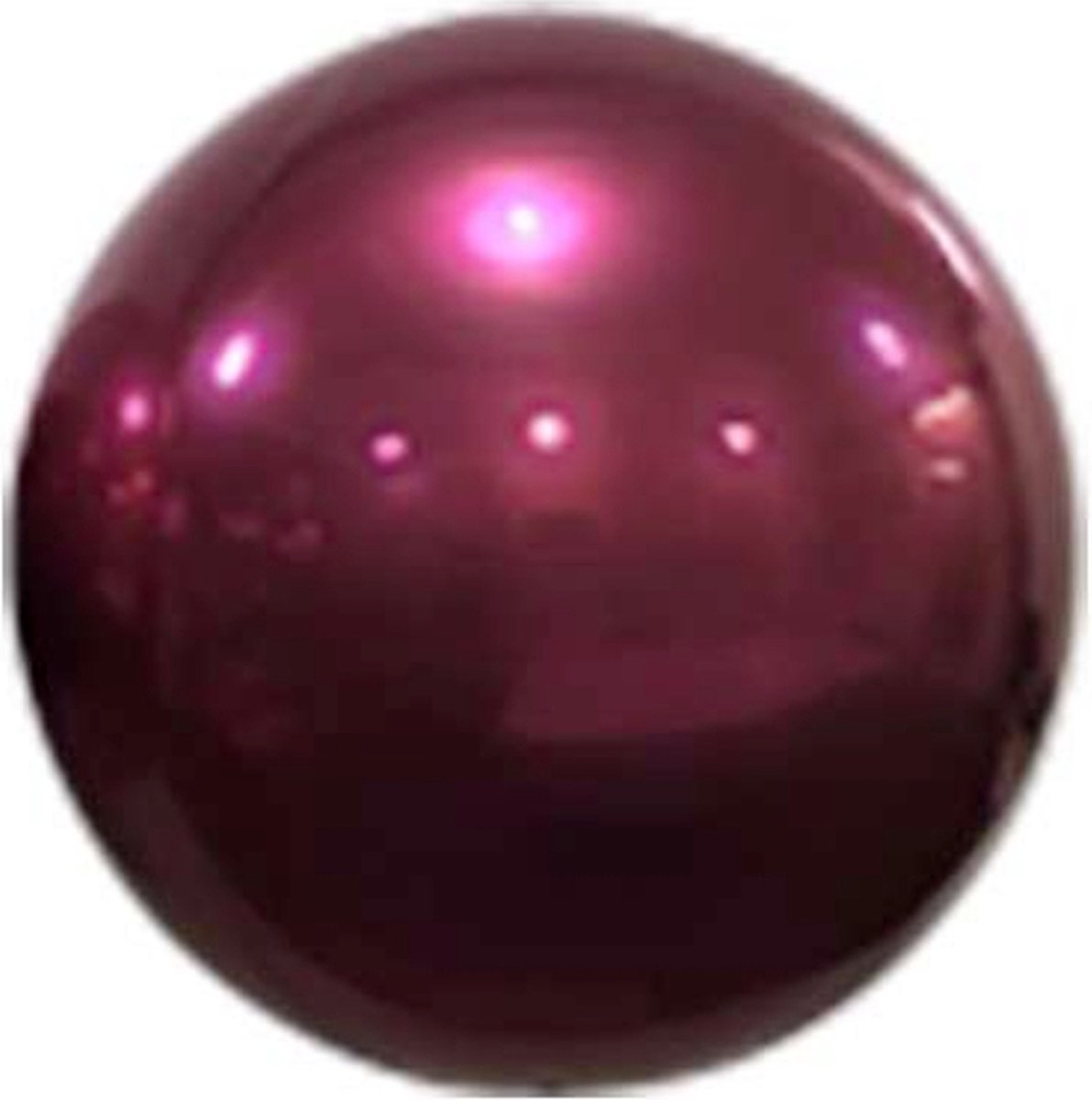 Spiegelballon bordeaux - 18 cm