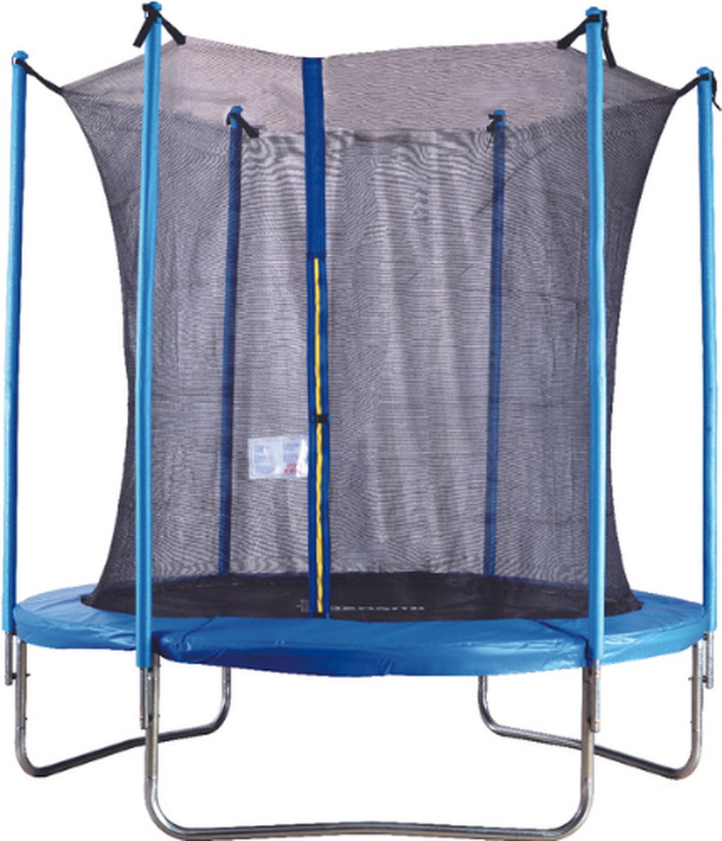 Trampoline Met Veiligheidsnet – Ø244cm – Blauw - Outdoor