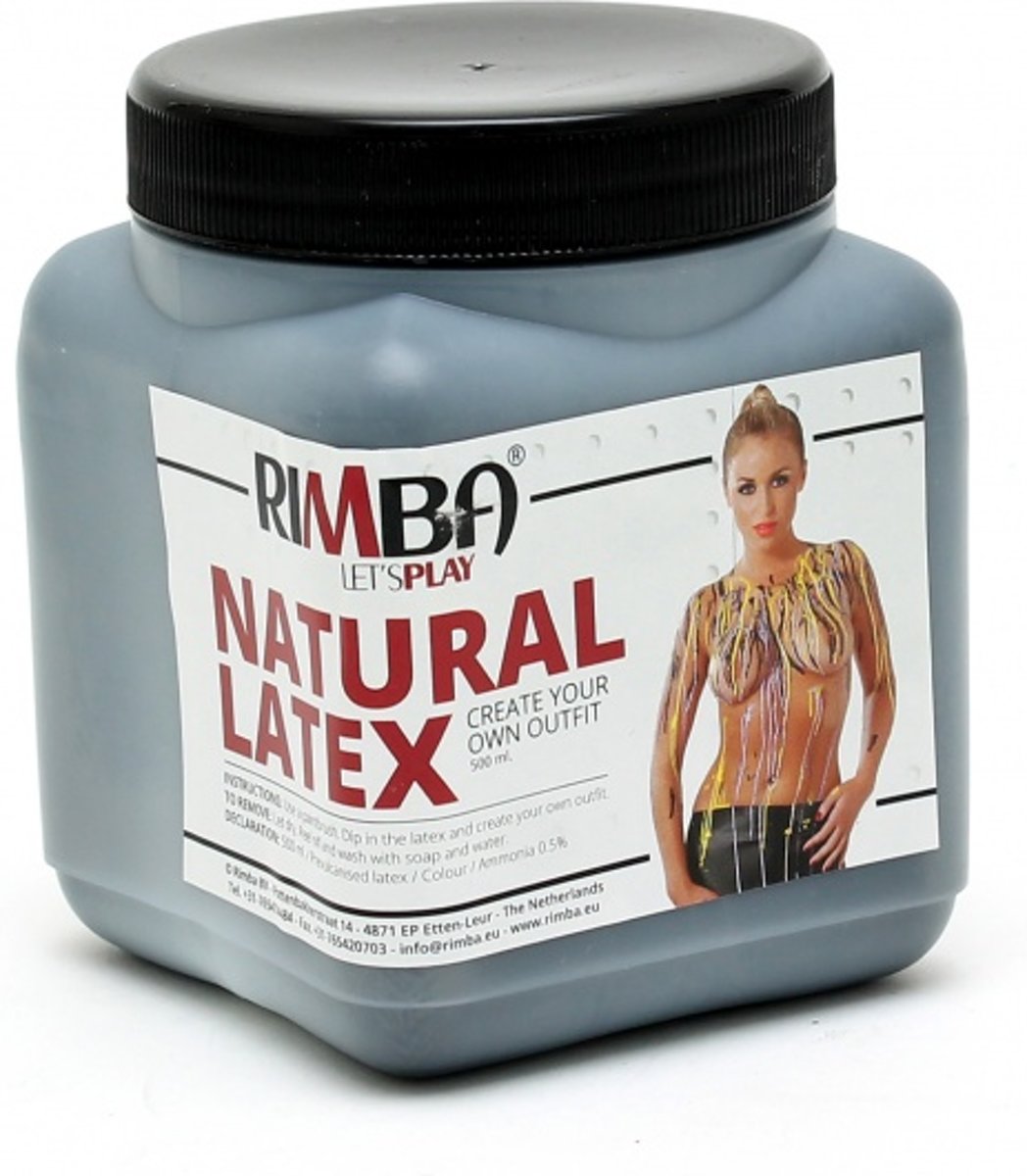 Vloeibaar latex - zwart