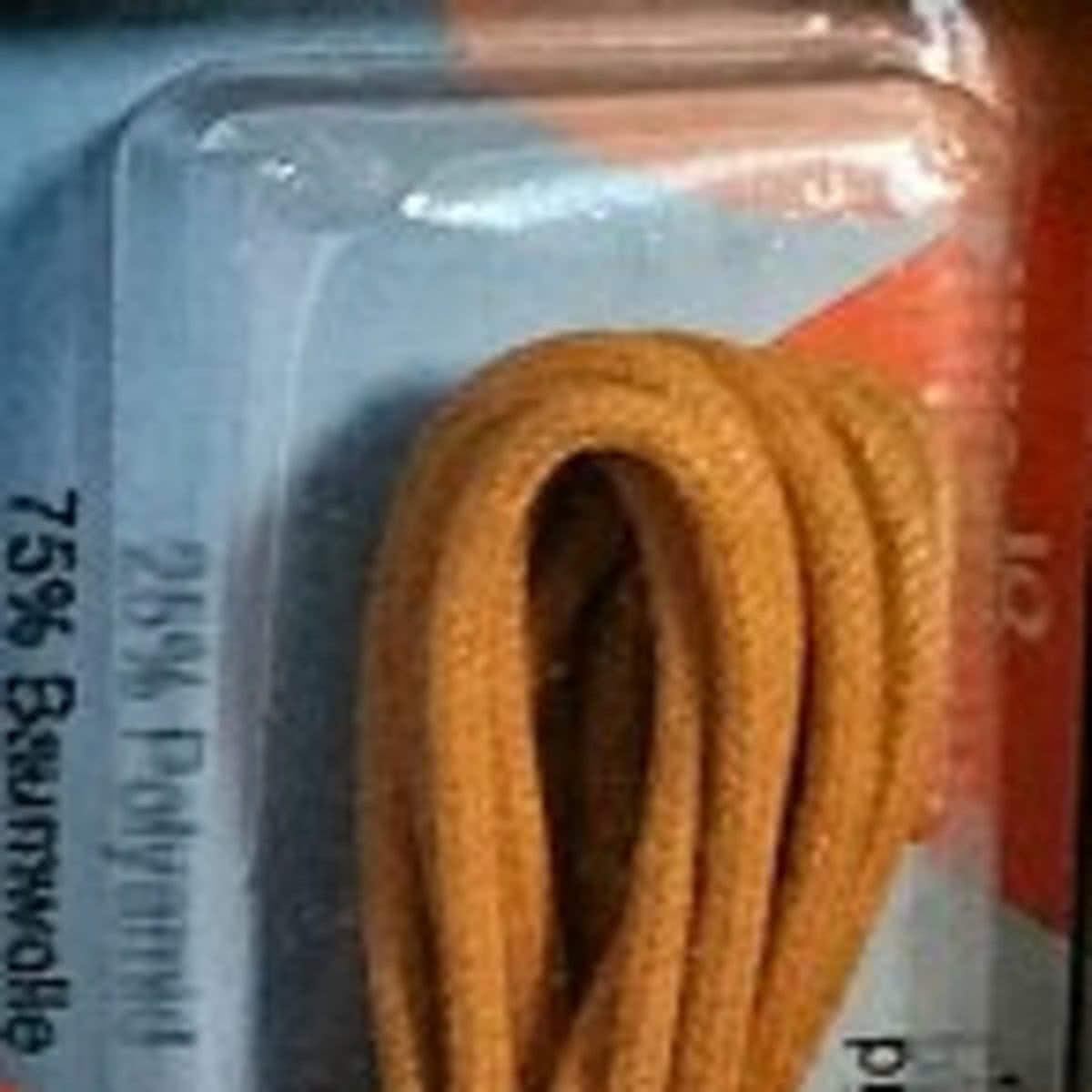 2 mm x 75 cm Saffraan - Ronde dunne wax veter groen geel   83