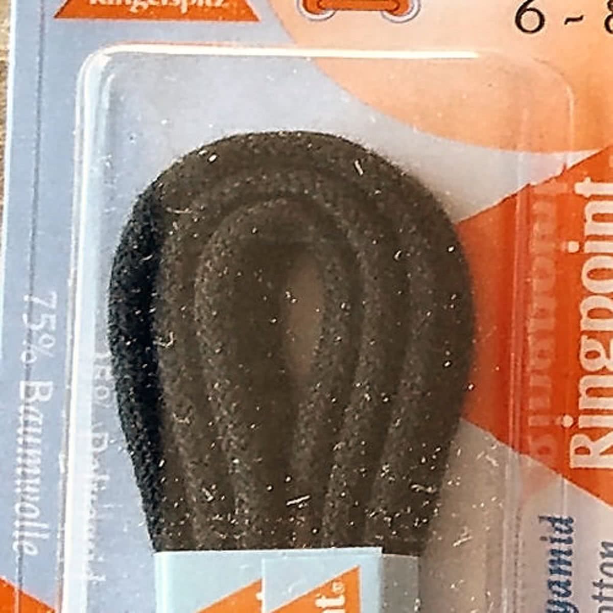 2.5 mm x 60 cm Zwart - Dunne ronde schoen veter 75% katoen