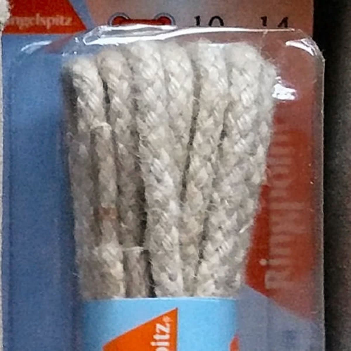 3 mm x 120cm Naturel - Rond Cord 100% katoenen schoenveter 64