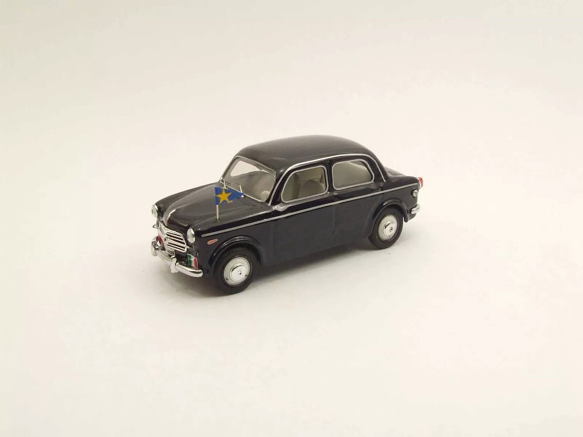 1:43 Fiat 1100 103TV Military Command 1955 Black Rio-Models