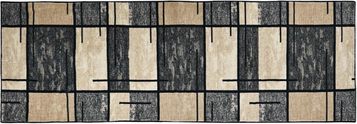 Riokem ® Moderne Wasbare Keukenloper 40 x 100 cm met Antislip Rug
