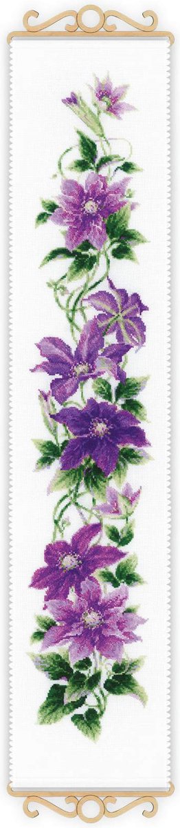 Borduurpakket Clematis