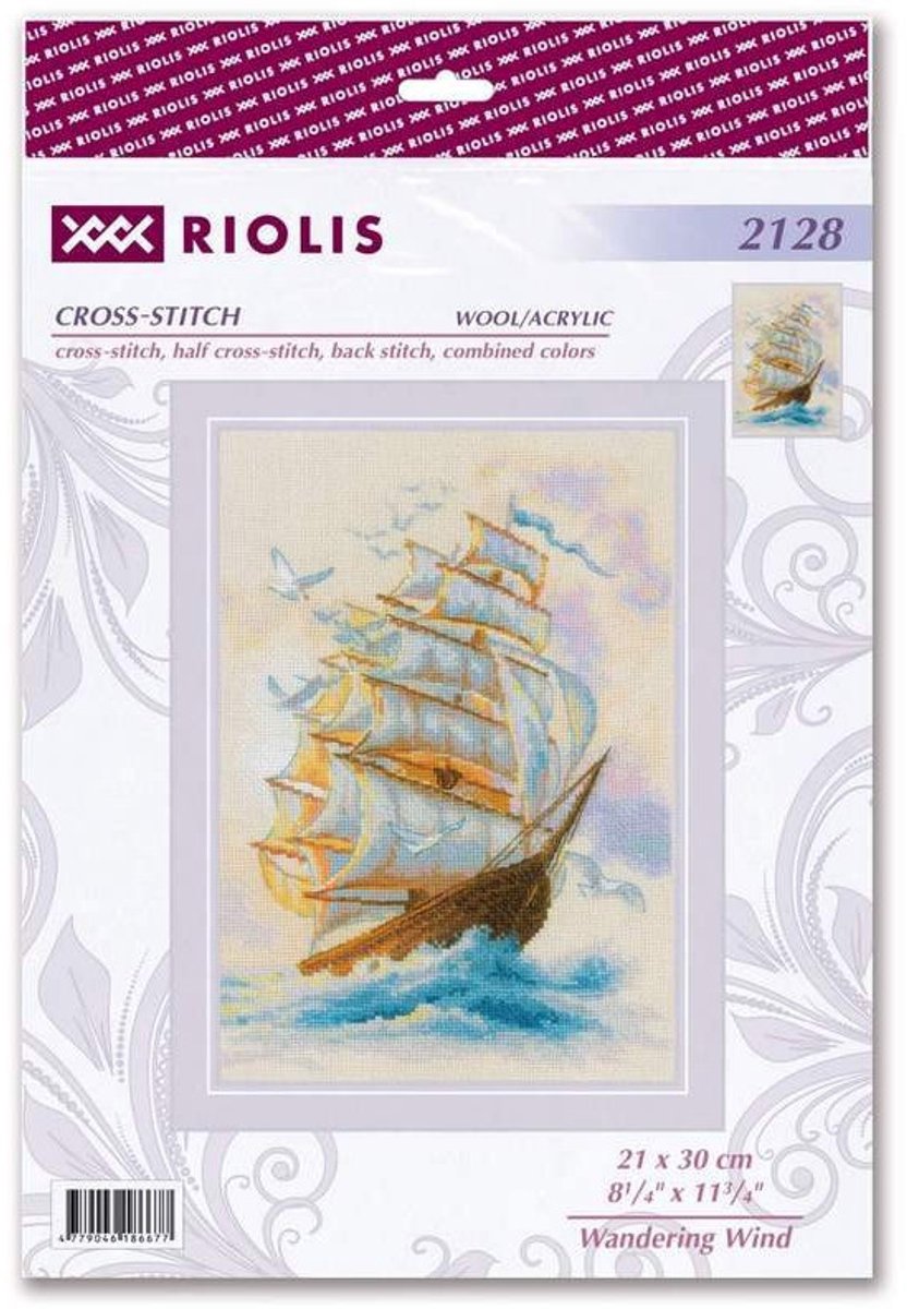 Borduurpakket Draaiende wind