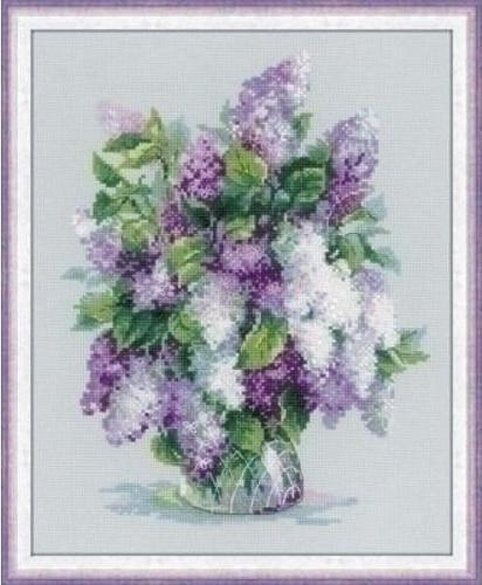 Borduurpakket Riolis Gentle Lilac