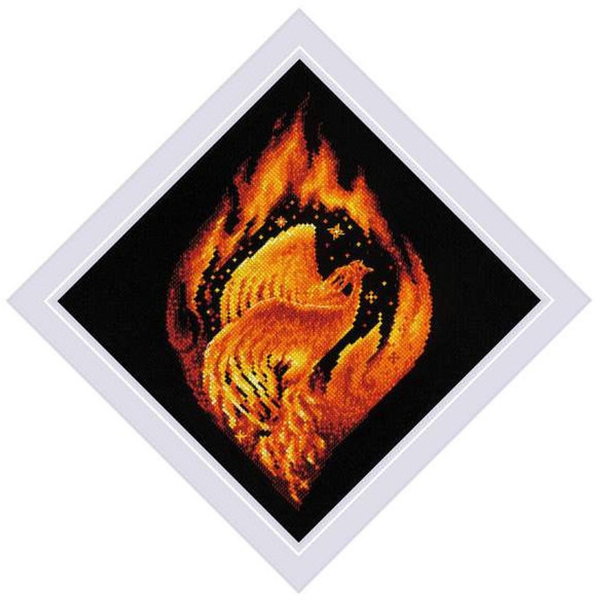 Borduurpakket Vlammende Phoenix