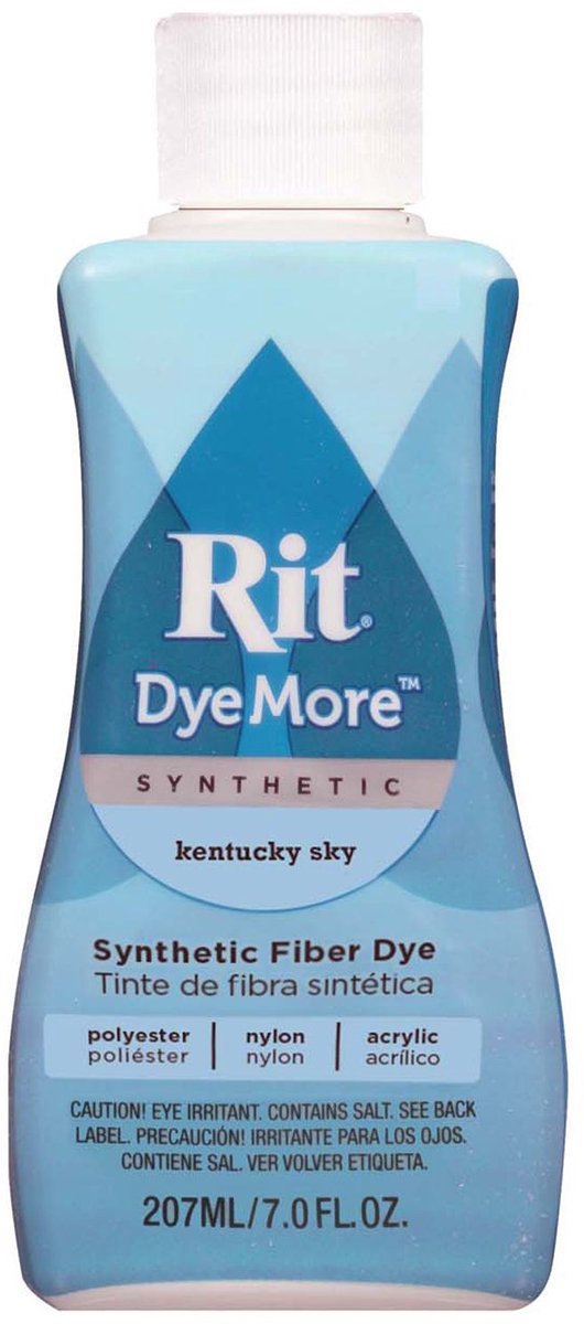 Rit textielverf synthetisch Kentucky Sky - kleurstof voor polyester.