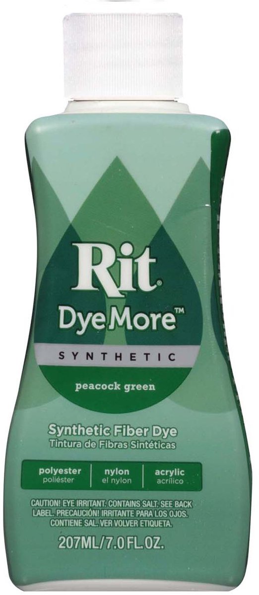 Rit textielverf synthetische stoffen Dyemore Peacock Green 236ml.
