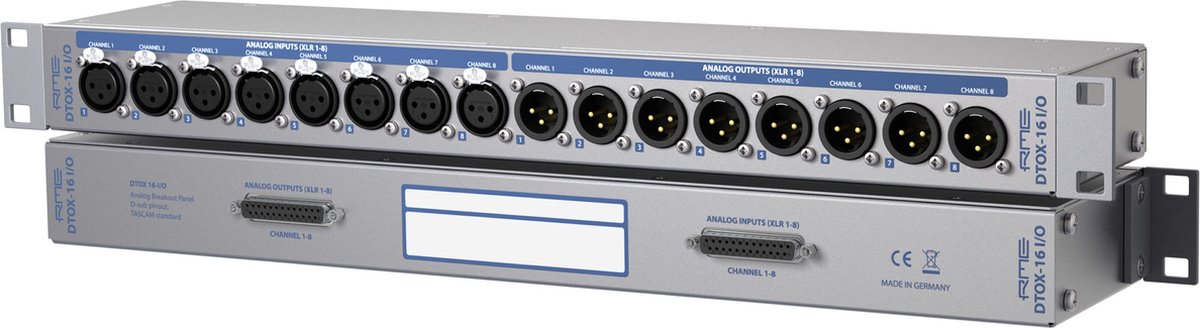 RME DTOX-16 I/O - Patchbay