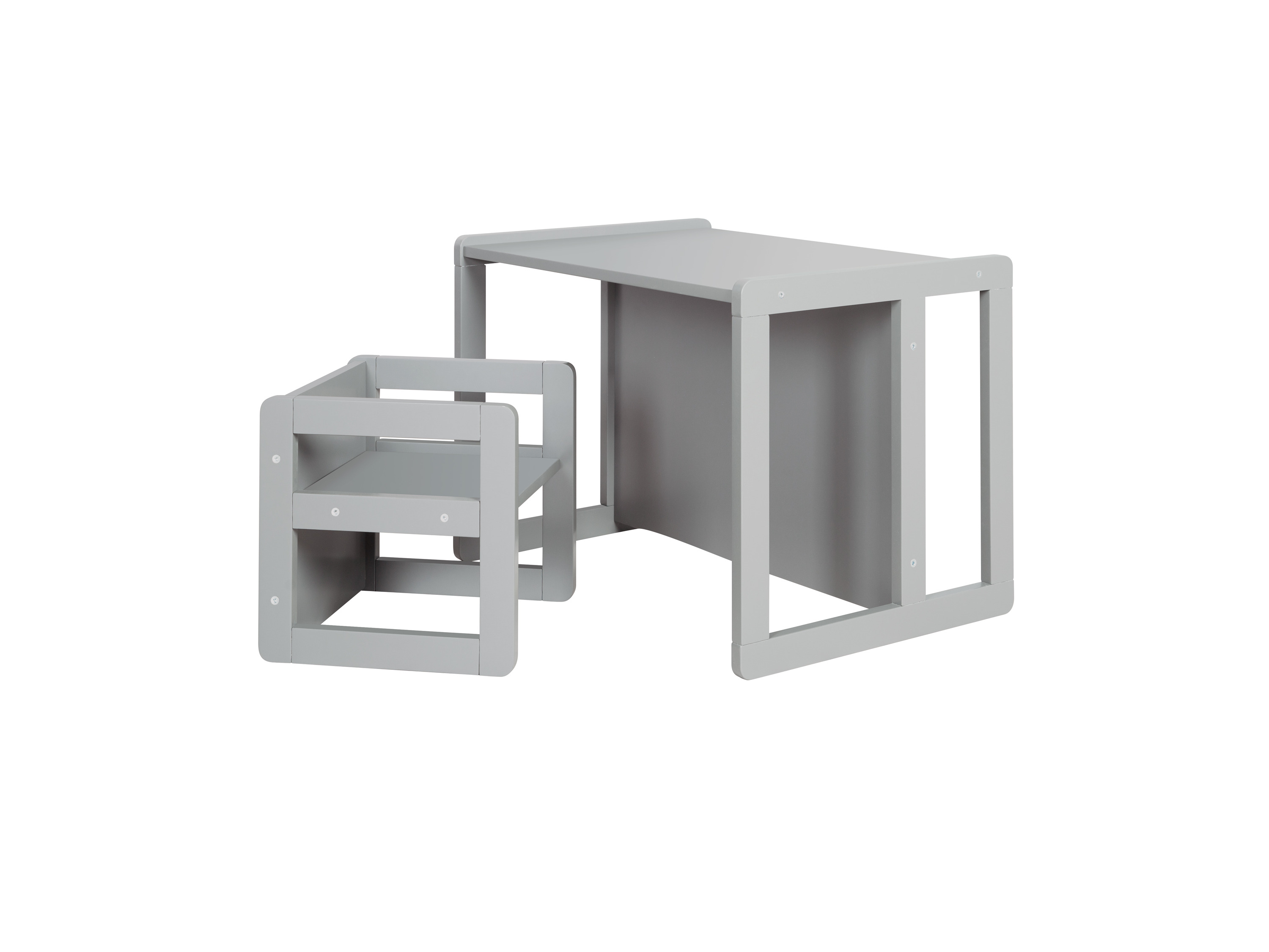 roba Kinderzitgroep Montessori 3 in 1 (Grijs)