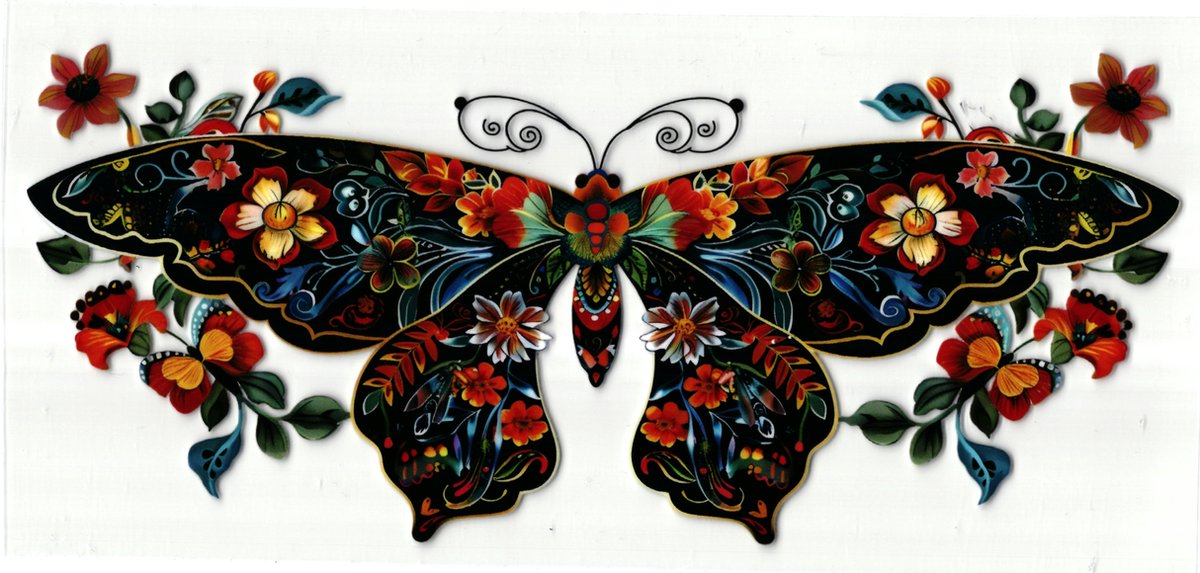 UV DTF cup sticker - stickers - beker - cup - koffie - drinkbeker - sticker - uv sticker - butterfly - hobby - stikker - zelfklevende sticker - leuk voor op drinkbeker - vlinder - vlinders - beplakken op alle objecten - leuk voor op je koffer