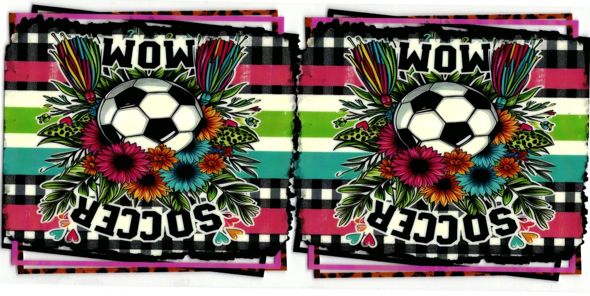 UV DTF cup sticker - stickers - beker - cup - koffie - drinkbeker - sticker - voetbal - mam - soccer mom - mom - uv sticker - hobby - stikker - zelfklevende sticker - leuk voor op drinkbeker - beplakken op alle objecten - leuk voor op je koffer