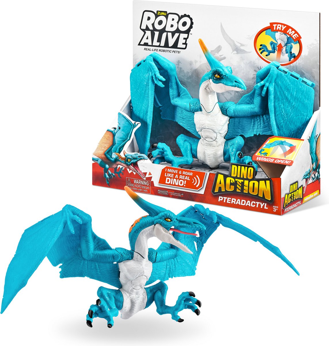   Dino Action Pterodactyl van ZURU