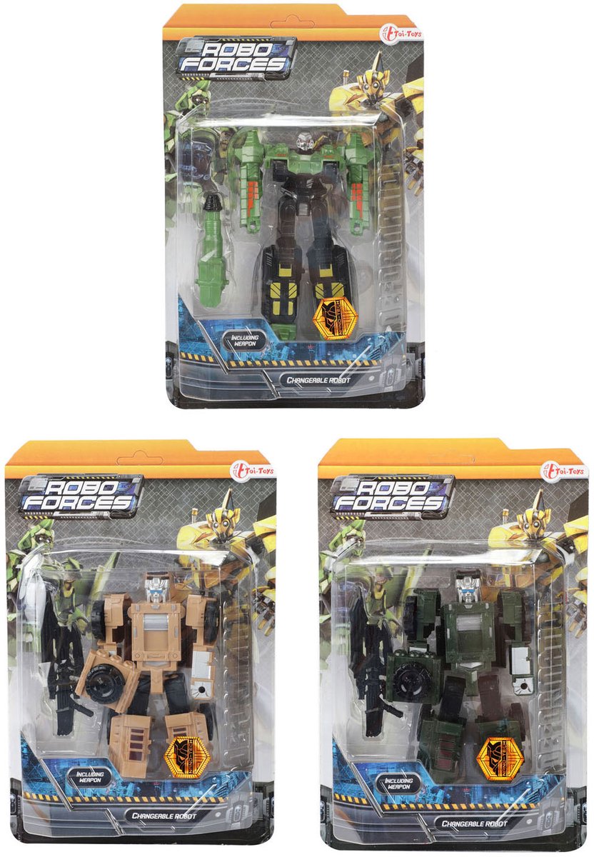Roboforces Transformeer Robot/Pantservoertuig