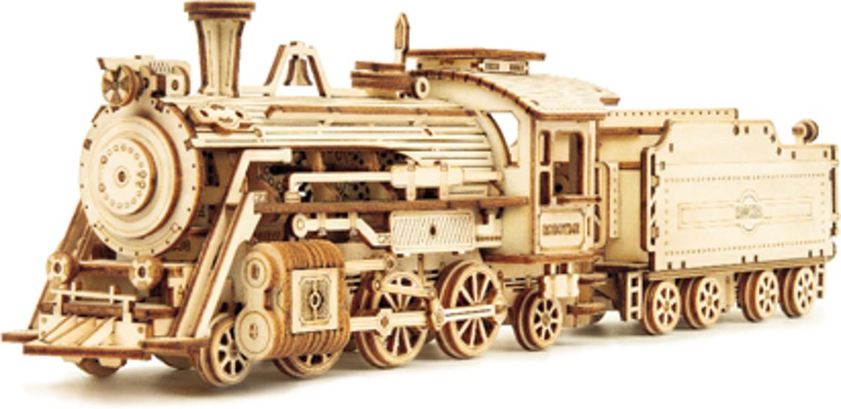 Modern 3D Wooden Puzzel Prime Steam Express
