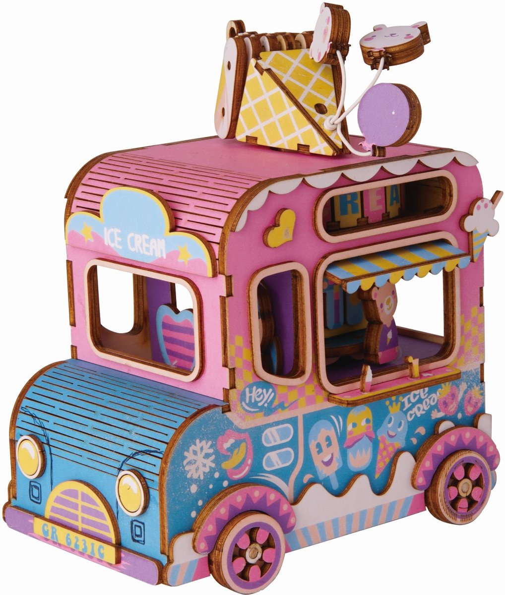 Robotime DIY Muziekdoos - Bewegende Smaak