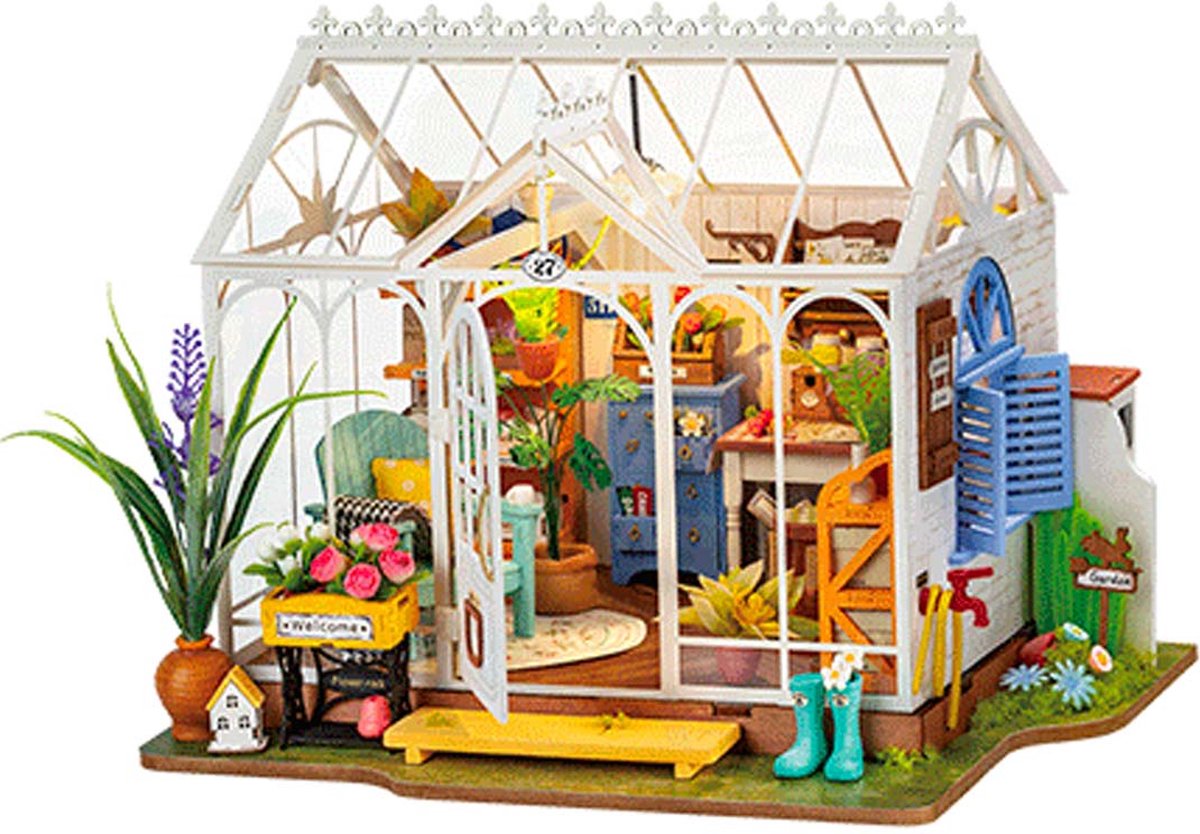 Robotime Miniatuur Huisje Dreamy Garden House DG163