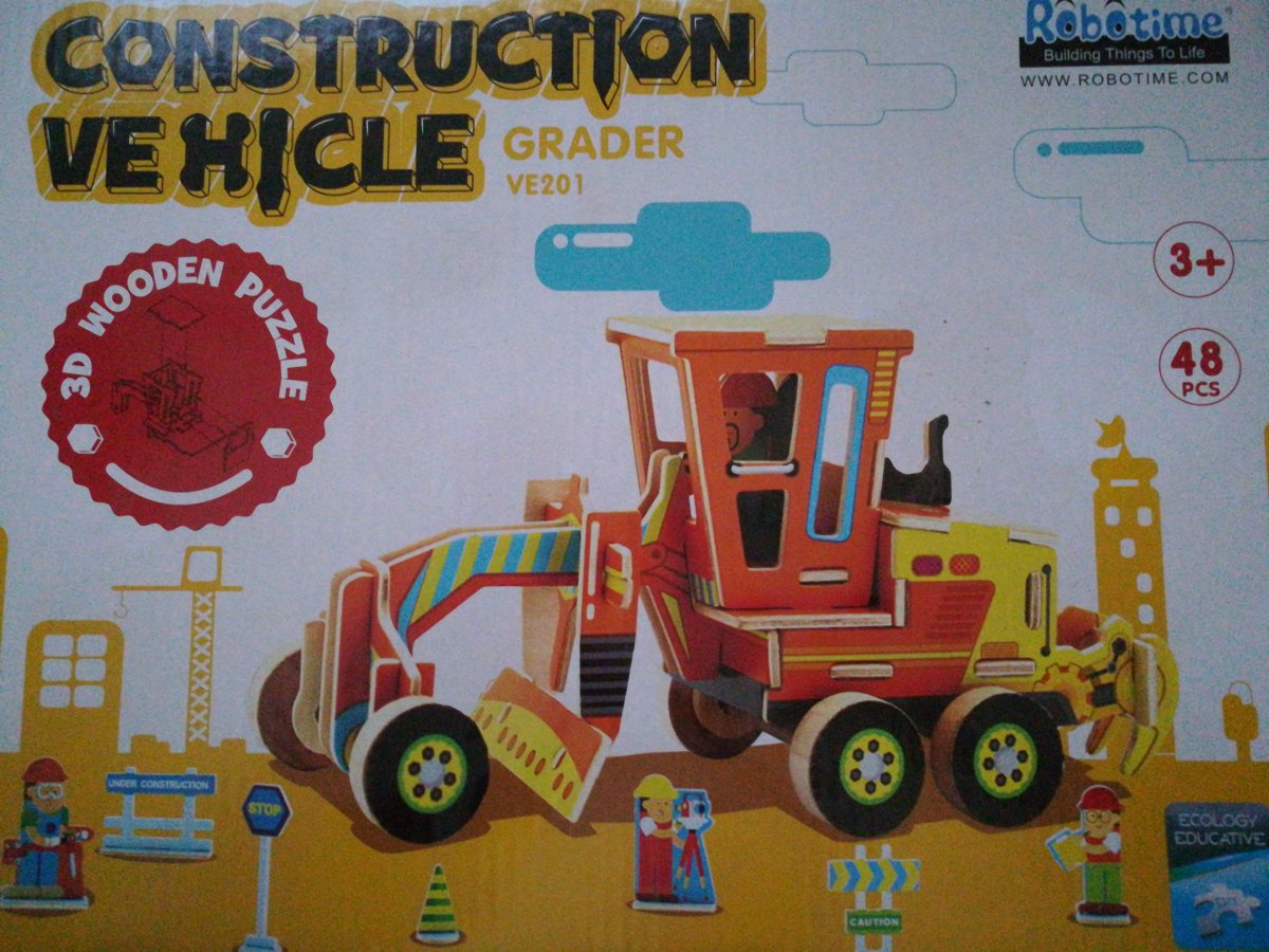 Robotime constructie voertuig VE201